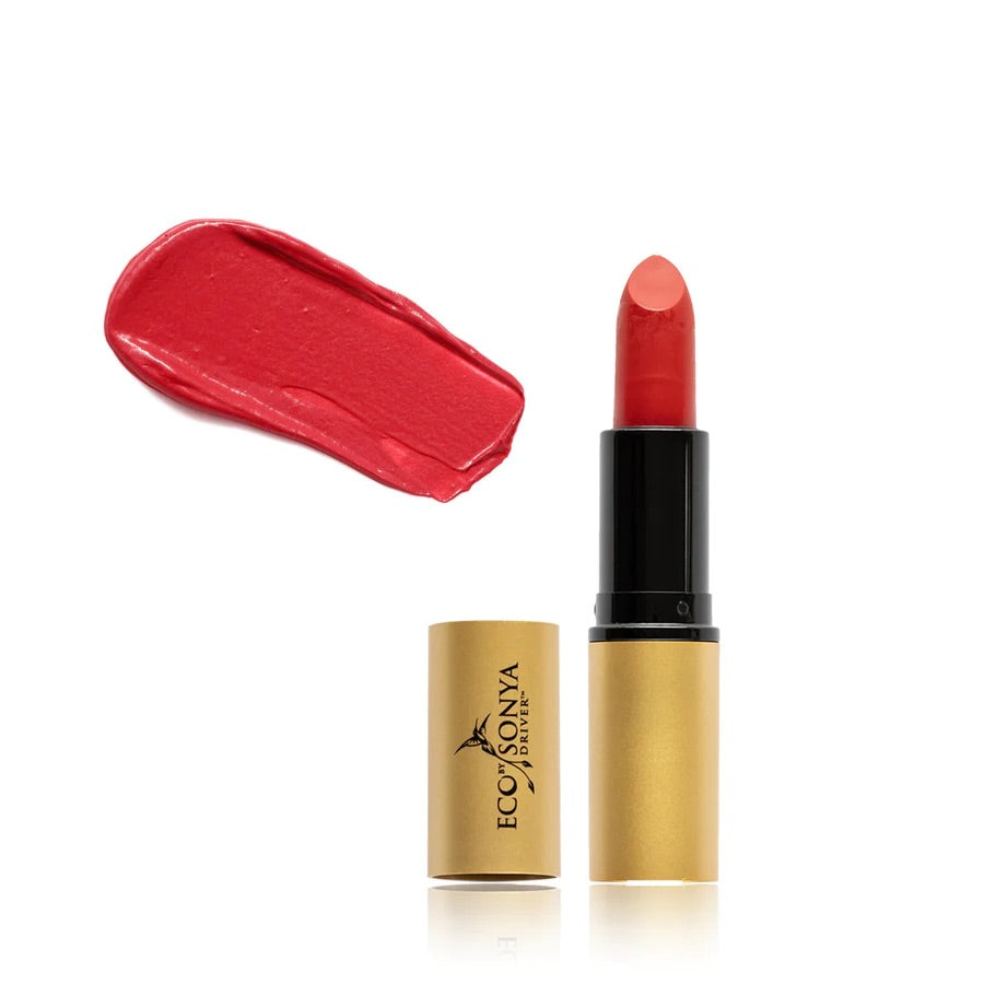Burleigh red lipstick Ecotan