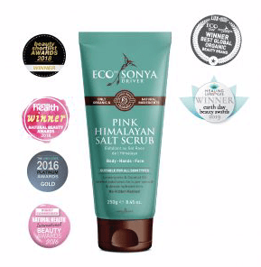 Eco Tan Pink Himalayan Salt Scrub - HUSH Beauty and SKIN